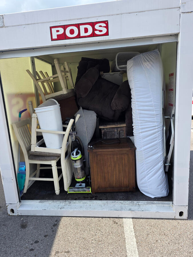 POD loaded for a move